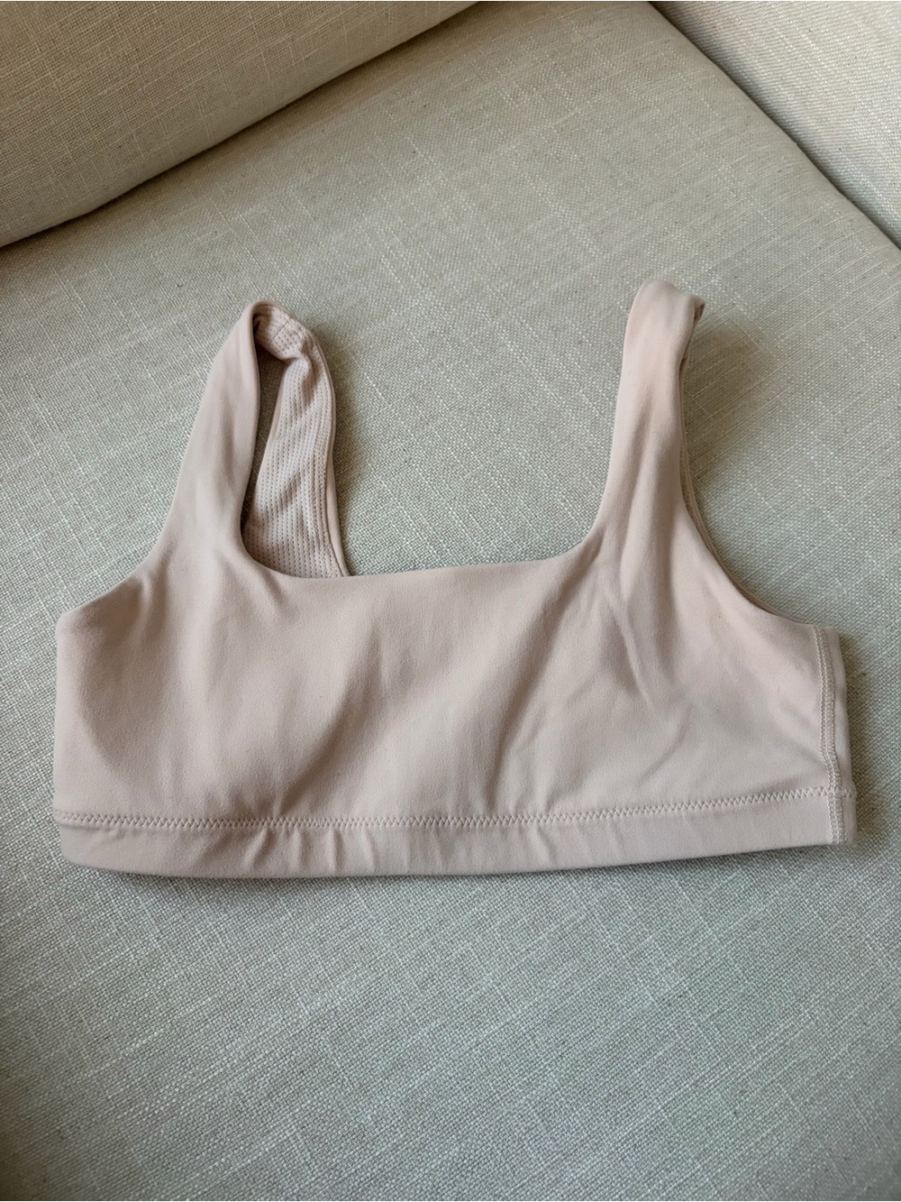 Everyday Comfort Scoop Neck Bralette in light pink